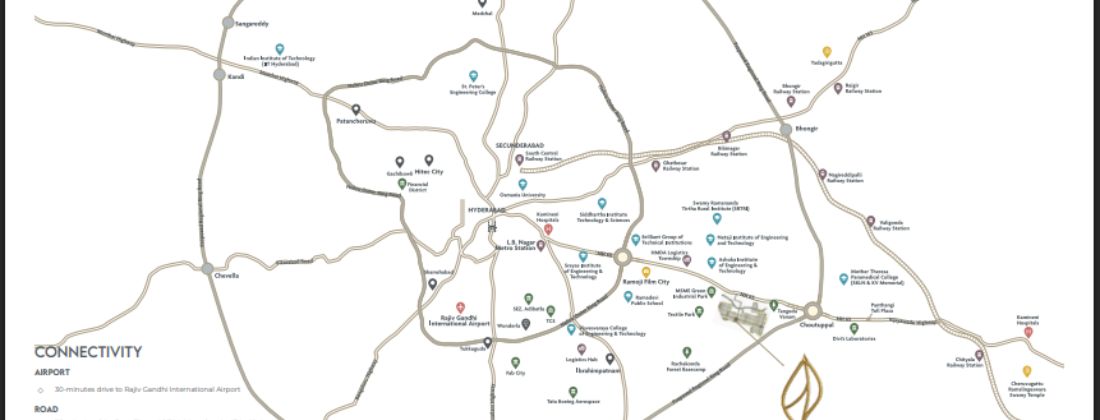 Epitome Integrated City Phase 2 Location Map